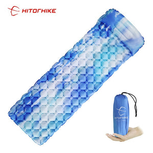 Innovative inflatable mattress with pillow