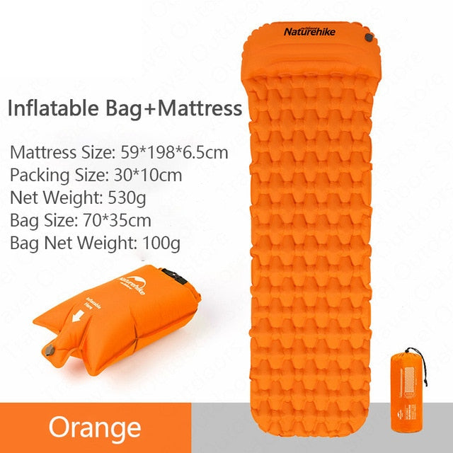 Portable Moisture-proof Inflatable Sleeping Mattress